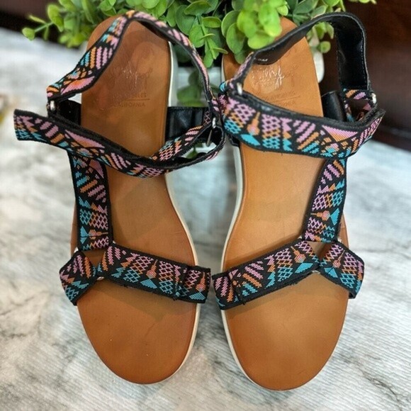 Jelly Pop Los‎ Angeles Sandals Sz 9.5 "QUESTS" - Picture 4 of 16